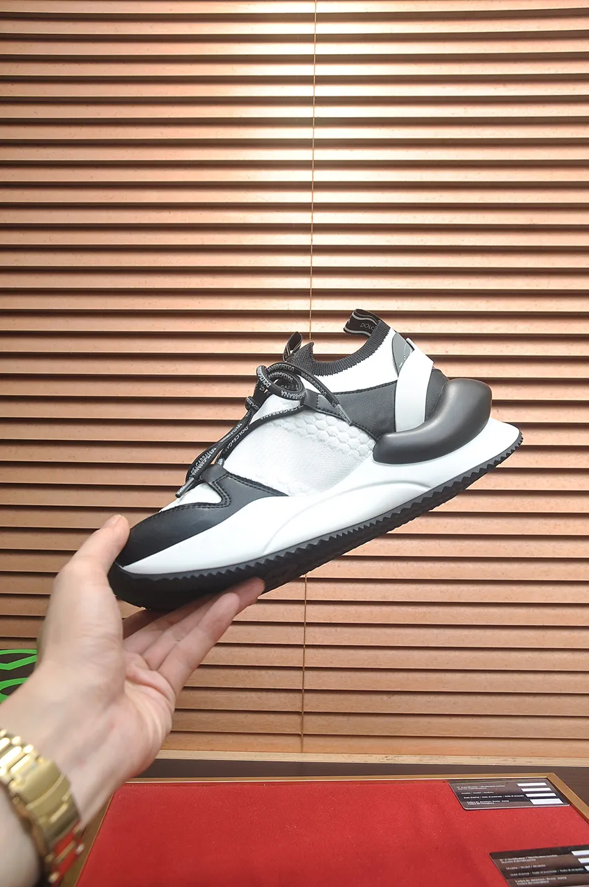 Men's shoes 💰480💶[D&G] High-end quality Product trademark: DG "Dolce & Gabbana*" low-top sneakers Product material: imported ^_^ cowhide upper, cotton silk lining, original outsole Regular size: 38-45 (45 customized)